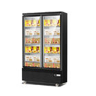 refrigerador e congelador refrigerados da exposição da porta do balanço 35cuft bebida ereta de vidro