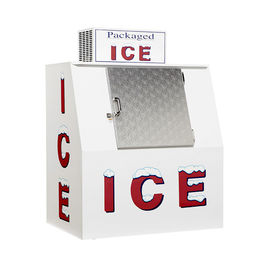 20GP comerciais escolhem o congelador inclinado do cubo de gelo da porta