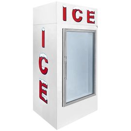 Cu 42. Ft. Logotipo personalizado do gelo congelador interno, especialista das técnicas mercantís frio exterior do gelo da parede