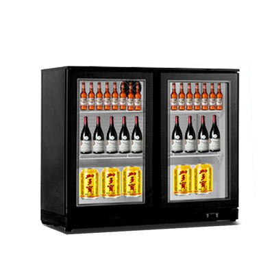 Refrigerador de vidro da bebida de Mini Bar Fridge Beer Chiller da porta para o hotel