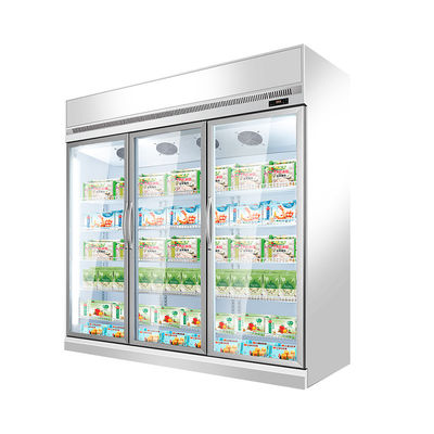 1 comercial 2 3 4 portas bebe a mostra da refrigeração com termostato de Digitas