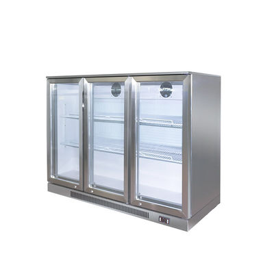 Refrigerador da cerveja da barra da parte traseira de Mini Beer Display Fridge Undercounter de 3 portas